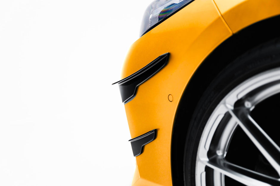 Maxton Design Canards till främre stötfångare BMW 1 M-Pack F70 – bild 3