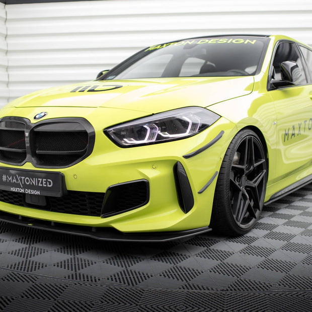 Främre Stötfångare Wings (Canards) för BMW 1 M-Pack / M135i / 128ti F40