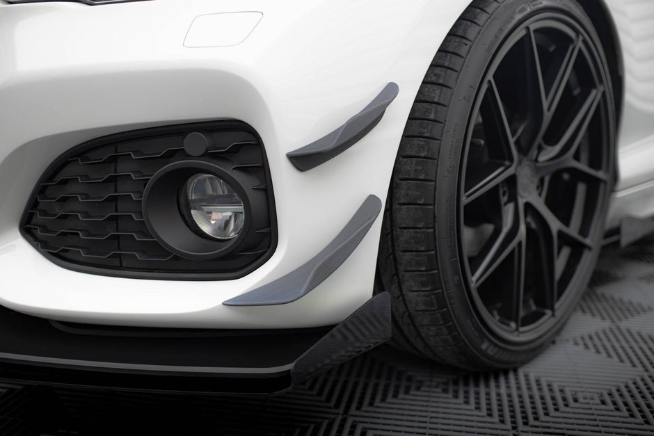 Främre Stötfångare Wings (Canards) för BMW 1 M-Pack / M140i F20 Facelift