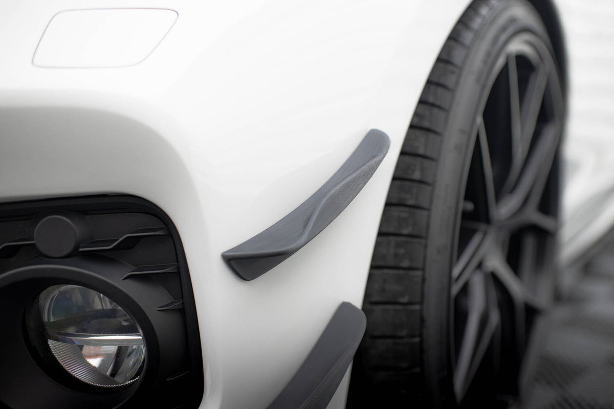 Främre Stötfångare Wings (Canards) för BMW 1 M-Pack / M140i F20 Facelift