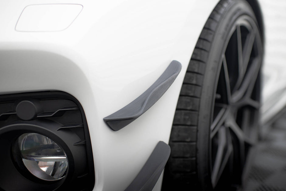 Främre Stötfångare Wings (Canards) för BMW 1 M-Pack / M140i F20 Facelift