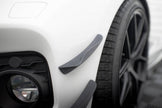Främre Stötfångare Wings (Canards) för BMW 1 M-Pack / M140i F20 Facelift