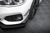 Främre Stötfångare Wings (Canards) för BMW 1 M-Pack / M140i F20 Facelift