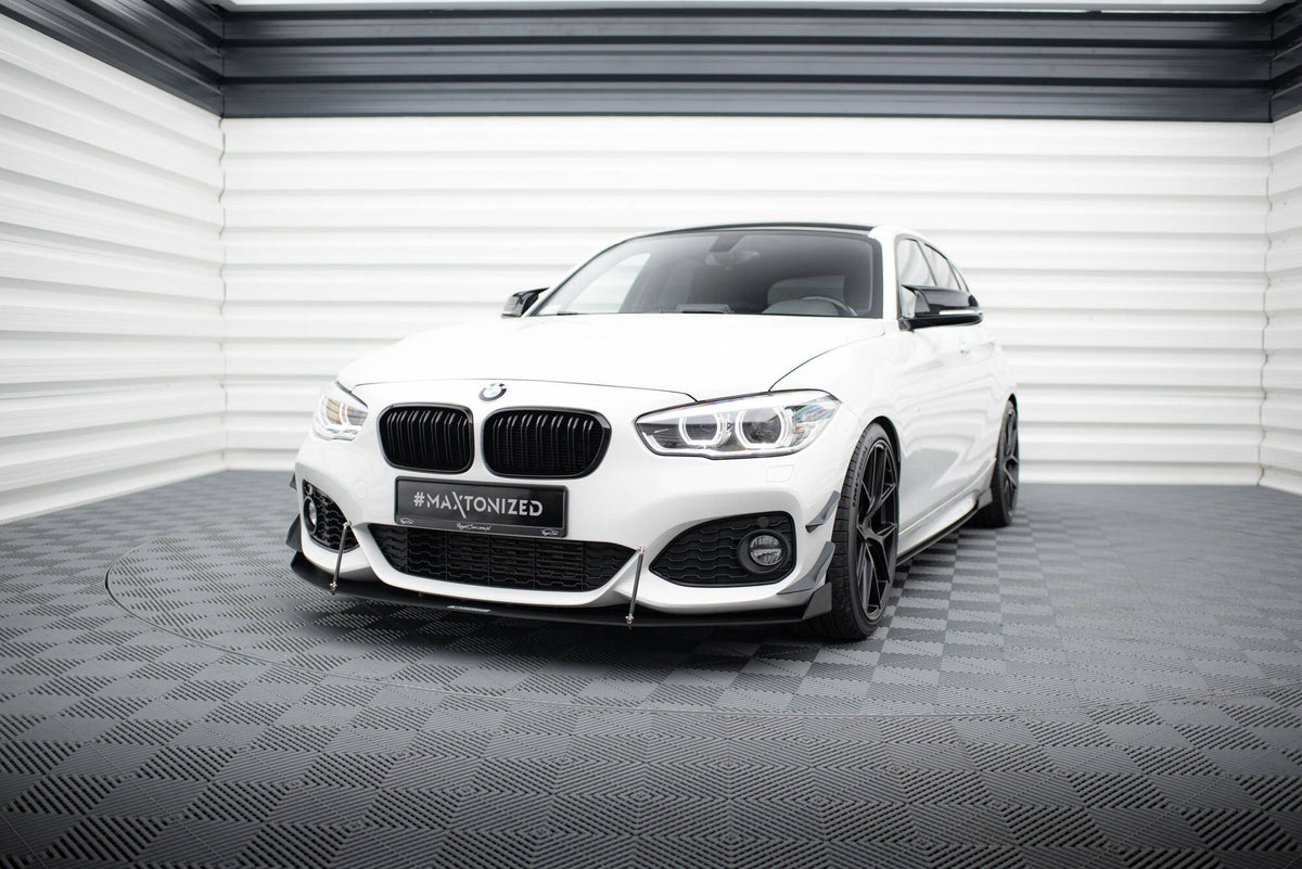 Främre Stötfångare Wings (Canards) för BMW 1 M-Pack / M140i F20 Facelift