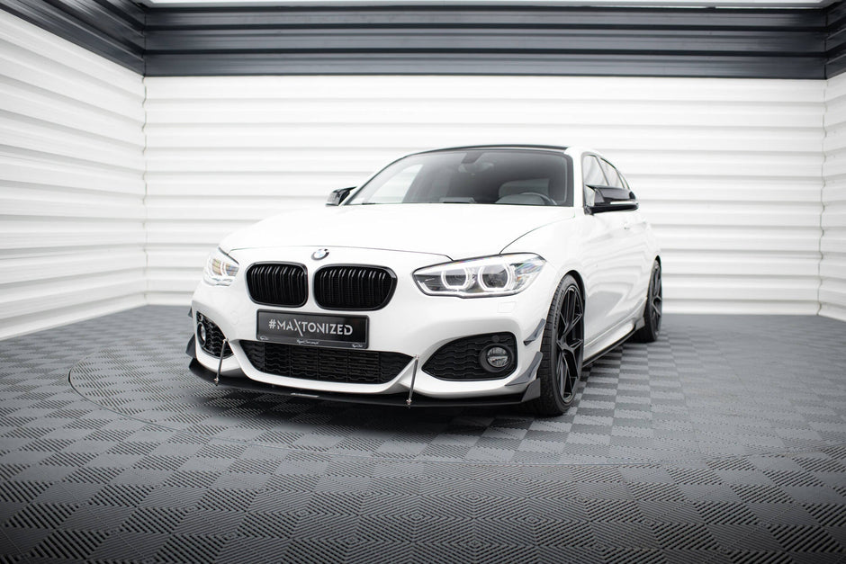Främre Stötfångare Wings (Canards) för BMW 1 M-Pack / M140i F20 Facelift
