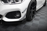 Främre Stötfångare Wings (Canards) för BMW 1 M-Pack / M140i F20 Facelift