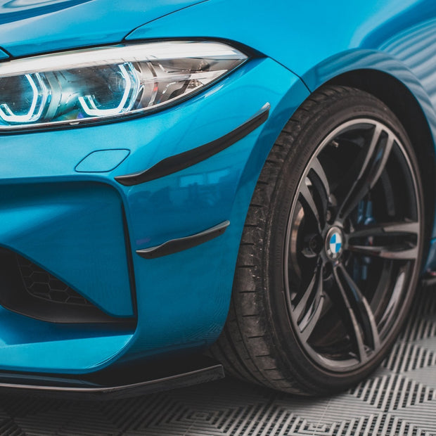 Främre Stötfångare Wings (Canards) för BMW M2 F87