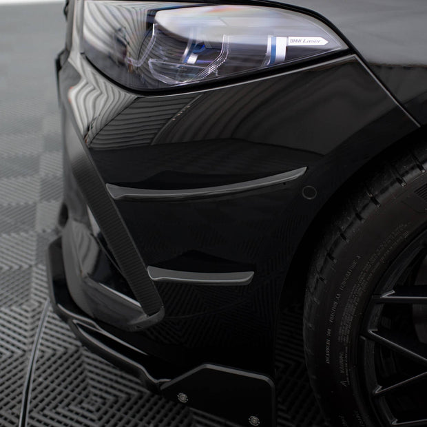 Främre Stötfångare Wings (Canards) för BMW M8 Gran Coupe F93 / Coupe F92