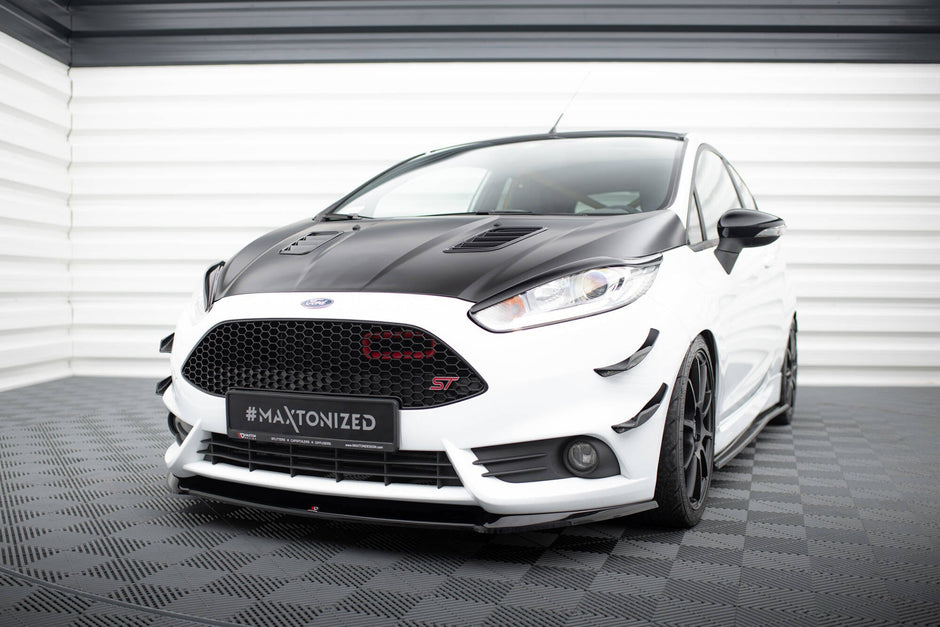 Främre Stötfångare Wings (Canards) för Ford Fiesta Mk7 ST Facelift
