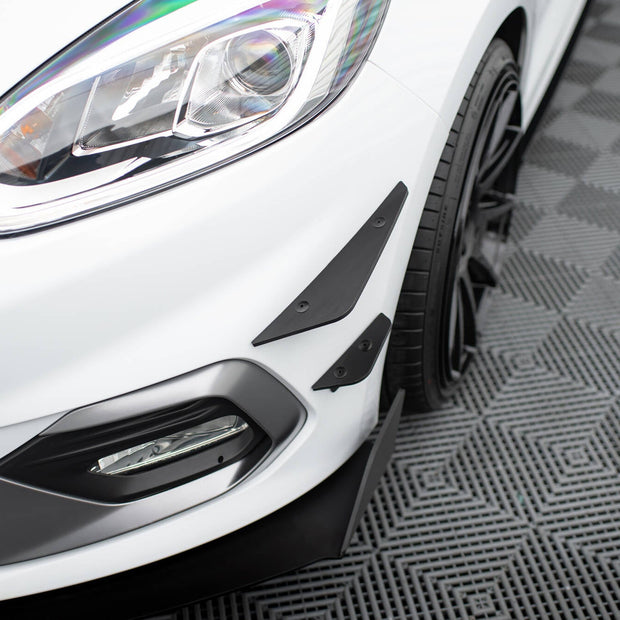 Främre Stötfångare Wings (Canards) för Ford Fiesta Mk8 ST/ ST-Line