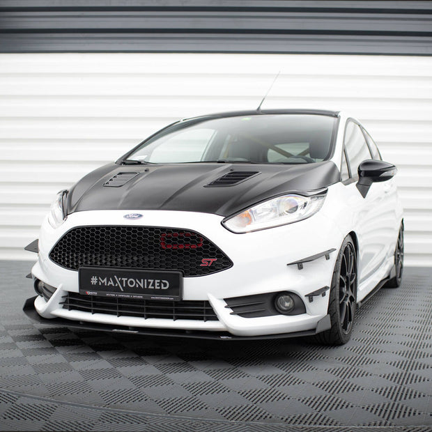 Främre Stötfångare Wings (Canards) för Ford Fiesta ST Mk7 Facelift