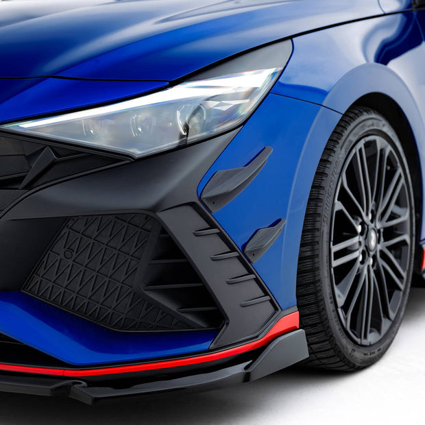 Främre Stötfångare Wings (Canards) för Hyundai Elantra N Mk7