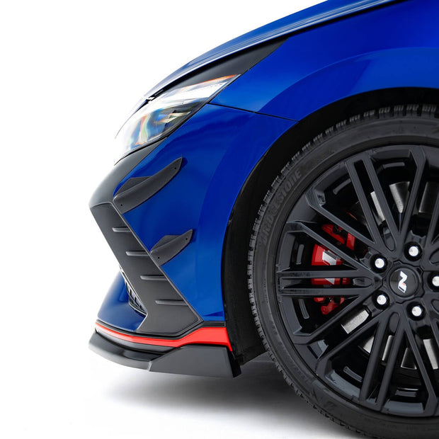 Främre Stötfångare Wings (Canards) för Hyundai Elantra N Mk7