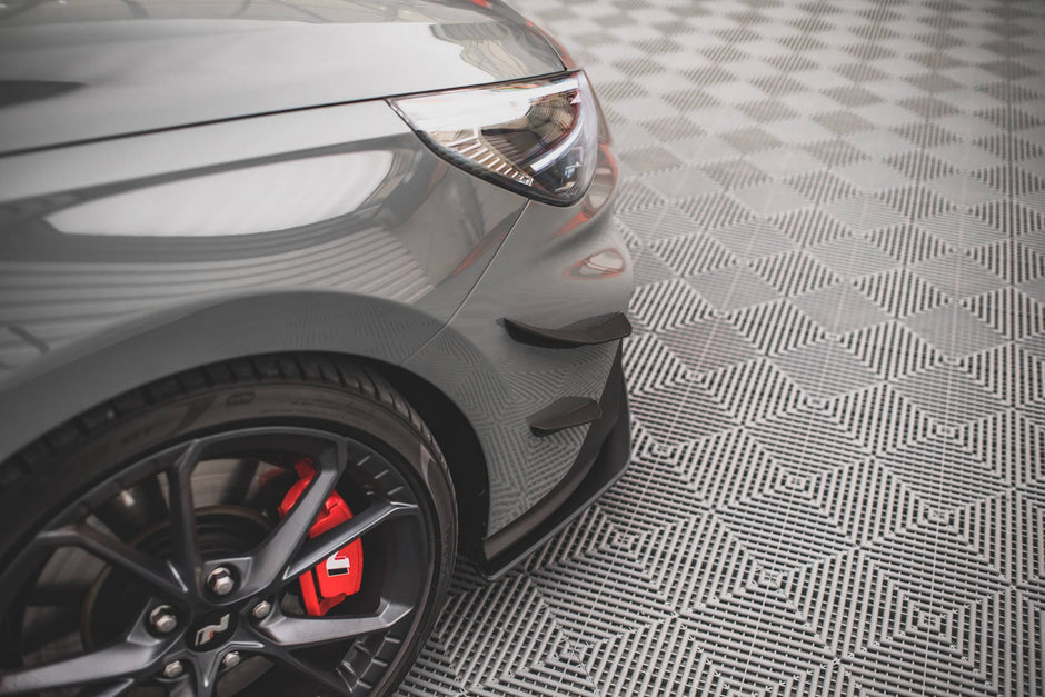Främre Stötfångare Wings (Canards) för Hyundai I30 N / I30 N-Line Hatchback/Fastback Mk3 Facelift