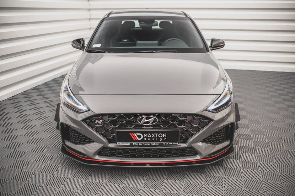 Främre Stötfångare Wings (Canards) för Hyundai I30 N / I30 N-Line Hatchback/Fastback Mk3 Facelift
