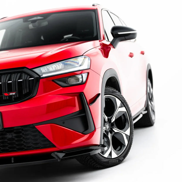 Främre Stötfångare Wings (Canards) för Skoda Kodiaq RS Mk2