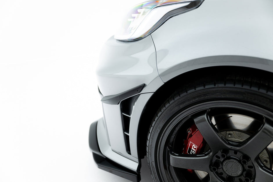 Främre Stötfångare Wings (Canards) för Toyota GR Yaris Mk4 Facelift