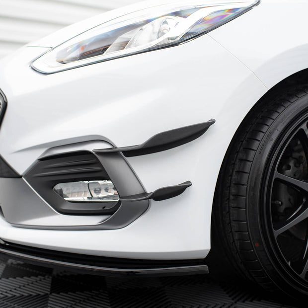 Främre Stötfångare Wings (Canards) V.2 för Ford Fiesta Mk8 ST / ST-Line