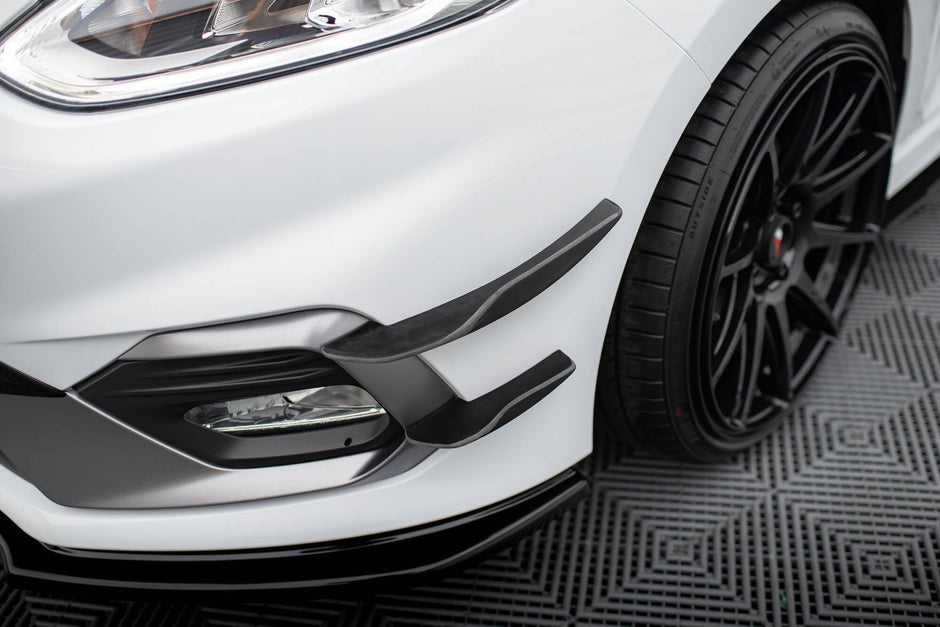 Främre Stötfångare Wings (Canards) V.2 för Ford Fiesta Mk8 ST / ST-Line