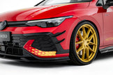 Främre Stötfångare Wings (Canards) för Volkswagen Golf GTI Clubsport Mk8 Facelift