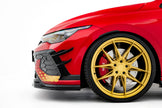 Främre Stötfångare Wings (Canards) för Volkswagen Golf GTI Clubsport Mk8 Facelift