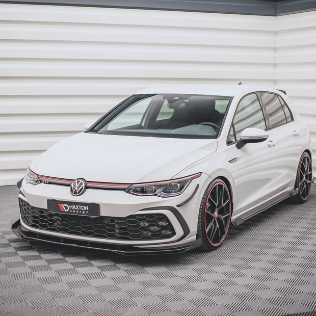 Främre Stötfångare Wings (Canards) för Volkswagen Golf GTI Mk8