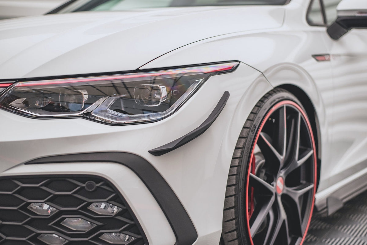 Främre Stötfångare Wings (Canards) för Volkswagen Golf GTI Mk8