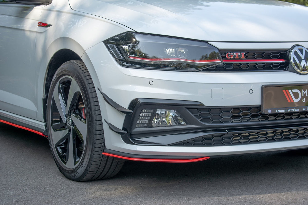 Främre Stötfångare Wings (Canards) för Volkswagen Polo GTI Mk6