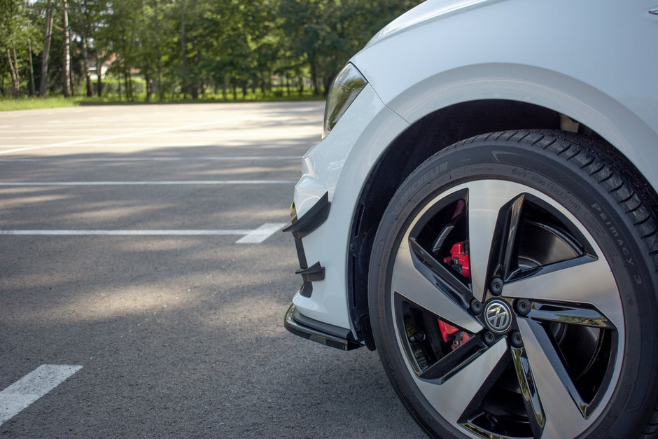 Främre Stötfångare Wings (Canards) för Volkswagen Polo GTI Mk6