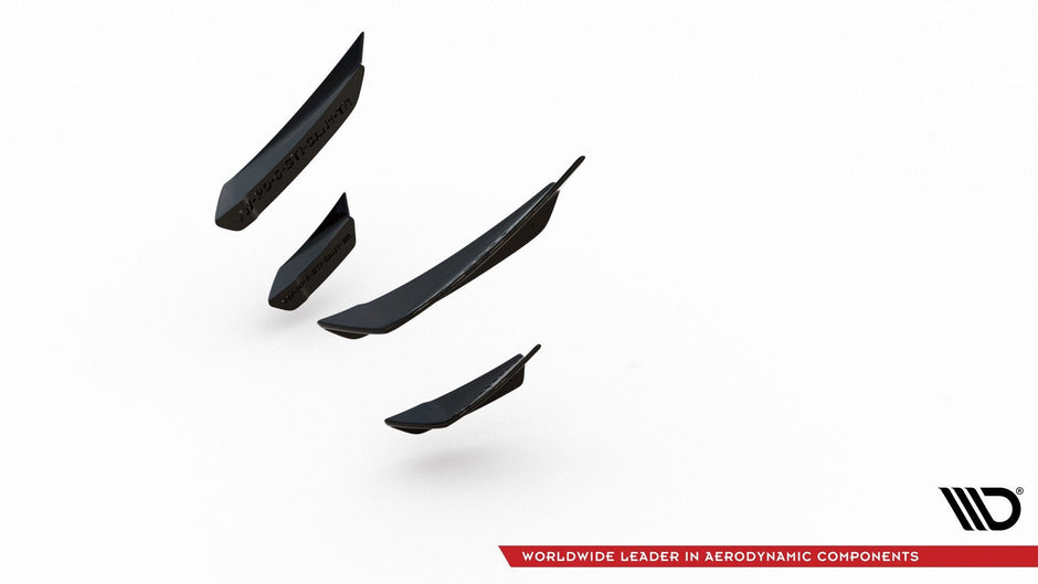 Främre Stötfångare Wings (Canards) för Volkswagen Polo GTI Mk6