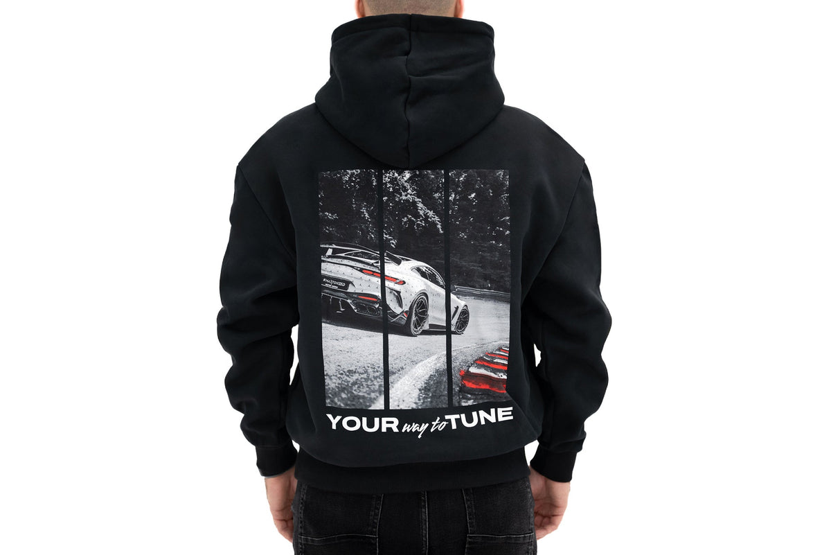 Maxton Design hoodie, svart