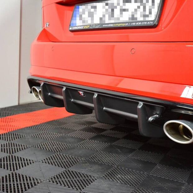 Rear Valance för Volkswagen Golf R Variant Mk7 Facelift