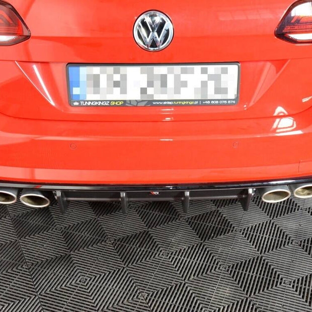 Rear Valance för Volkswagen Golf R Variant Mk7 Facelift
