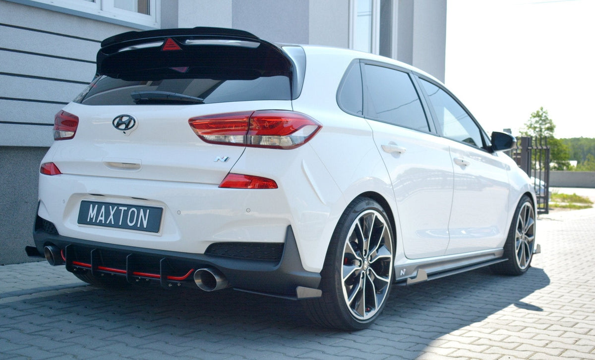 Racing Sidokjolar Diffusers för Hyundai I30 Mk3 N
