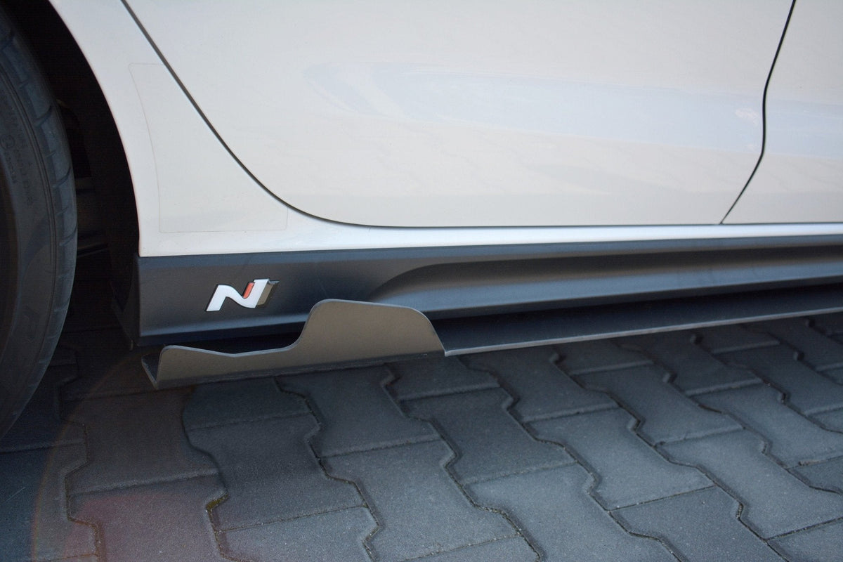 Racing Sidokjolar Diffusers för Hyundai I30 Mk3 N