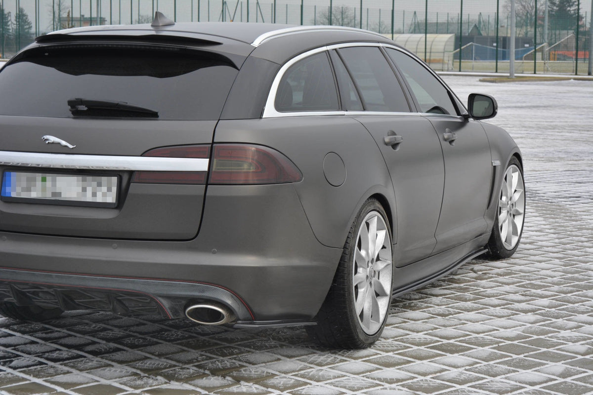 Sidokjolar Diffusers för Jaguar XF (X250) Mk1 Sportbrake S-PACK