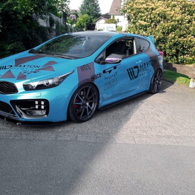 Racing Sidokjolar Diffusers för Kia CEE'D / PRO CEE'D GT Mk2