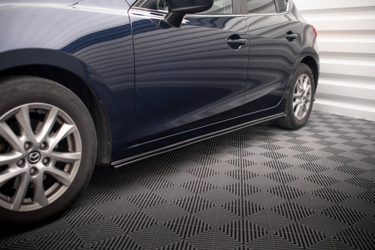 Sidokjolar Diffusers för Mazda 3 BN (Mk3)