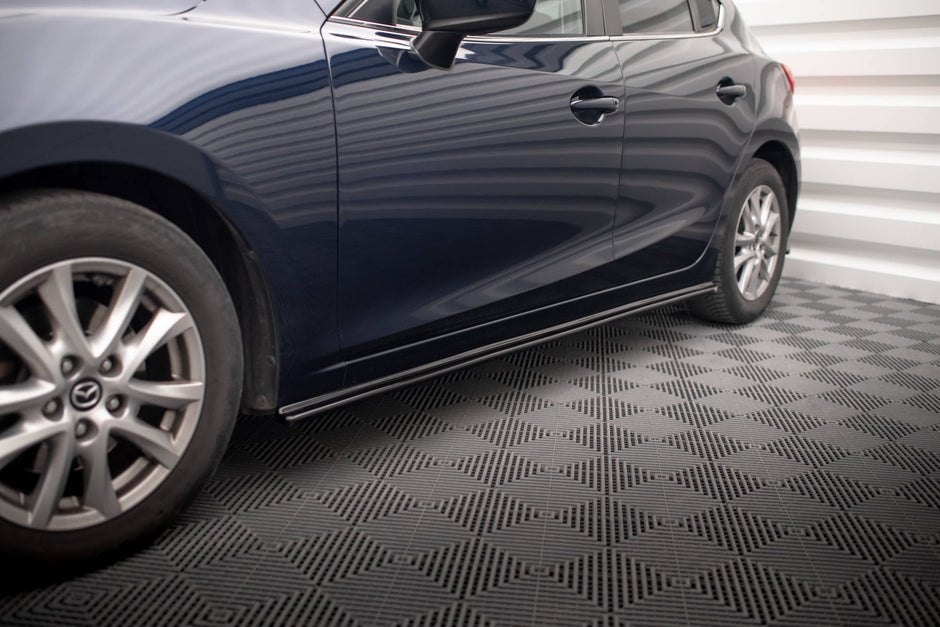 Sidokjolar Diffusers för Mazda 3 BN (Mk3)