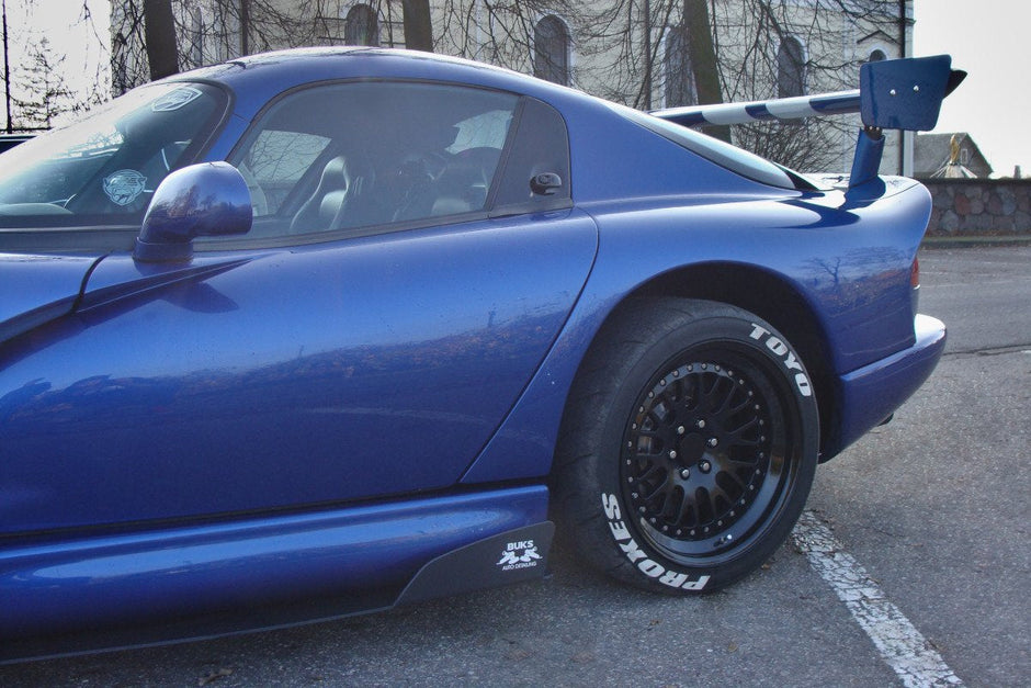 Racing Sidokjolar Diffusers för Dodge Viper GTS