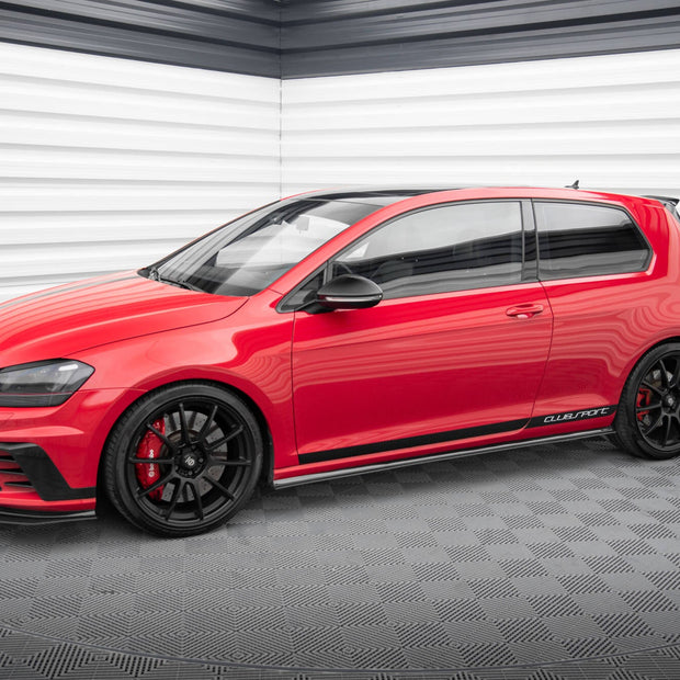 Racing Sidokjolar Diffusers för Volkswagen Golf Mk7 GTI Clubsport