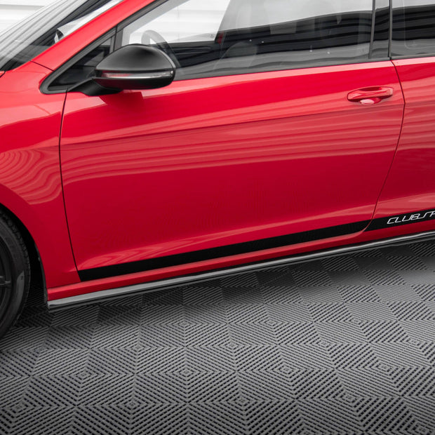 Racing Sidokjolar Diffusers för Volkswagen Golf Mk7 GTI Clubsport