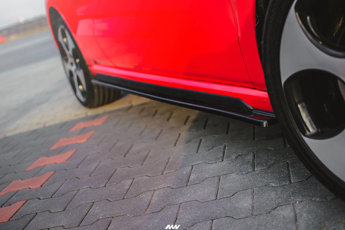 Sidokjolar Diffusers för Volkswagen Polo GTI Mk5