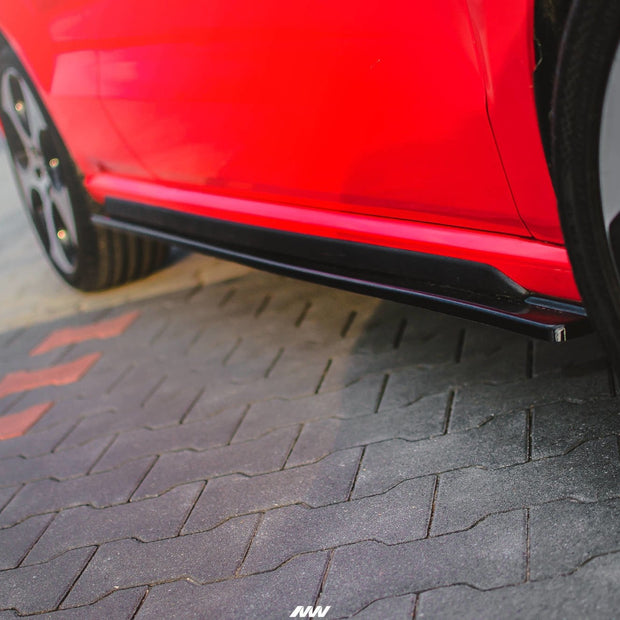Sidokjolar Diffusers för Volkswagen Polo GTI Mk5