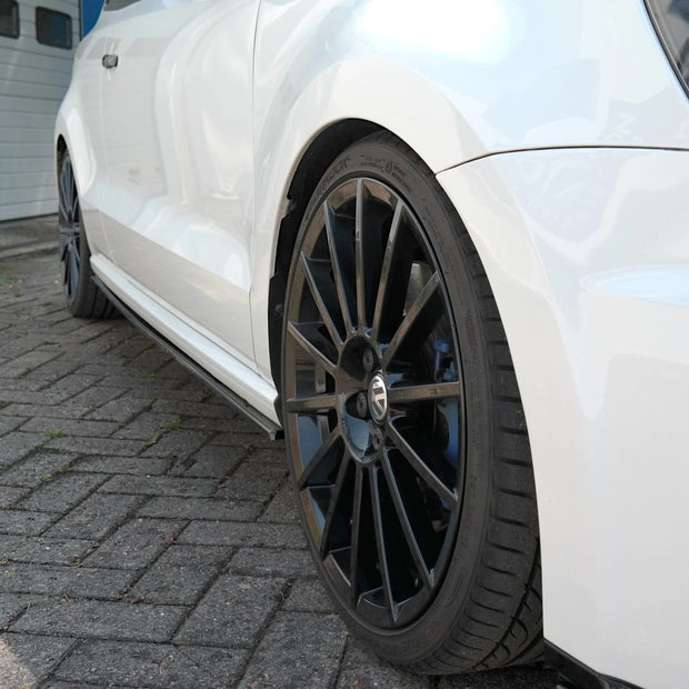 Sidokjolar Diffusers för Volkswagen Polo WRC Mk5