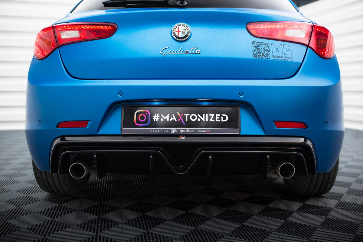 Rear Valance för Alfa Romeo Giulietta (Exhaust On Both Sides Version)