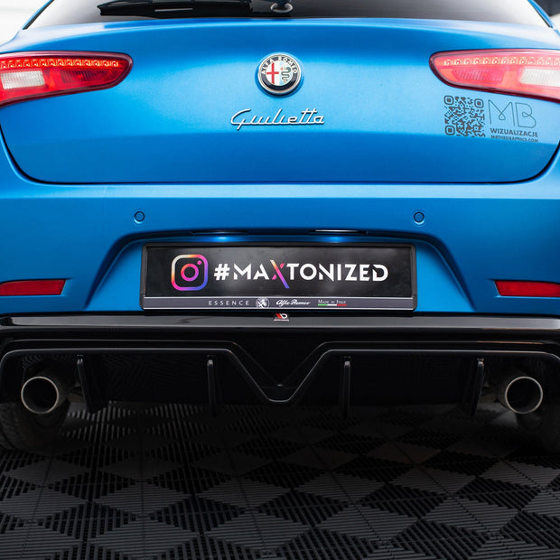 Rear Valance för Alfa Romeo Giulietta (Exhaust On Both Sides Version)