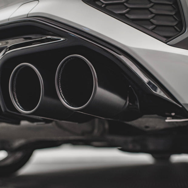 Rear Valance + Exhaust Ends Imitation för Audi A3 S-Line Sportback 8Y