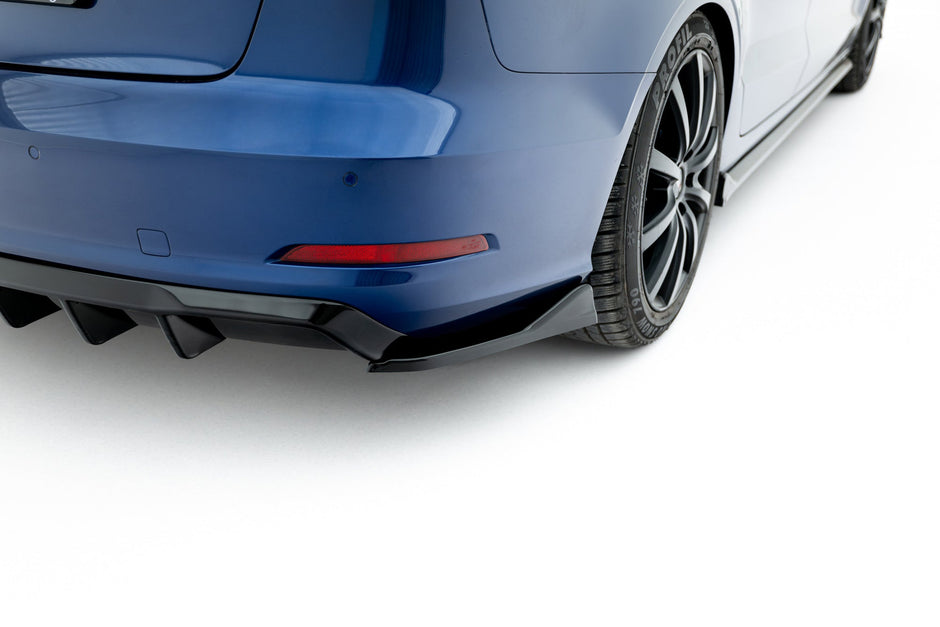 Rear Valance för Audi A3 Sedan 8V (Version with dual Exhaust tips on one side)