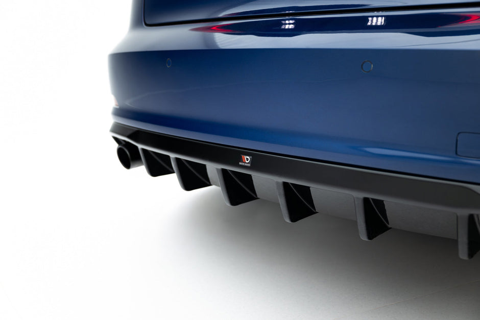 Rear Valance för Audi A3 Sedan 8V (Version with single Exhaust tips on both sides)
